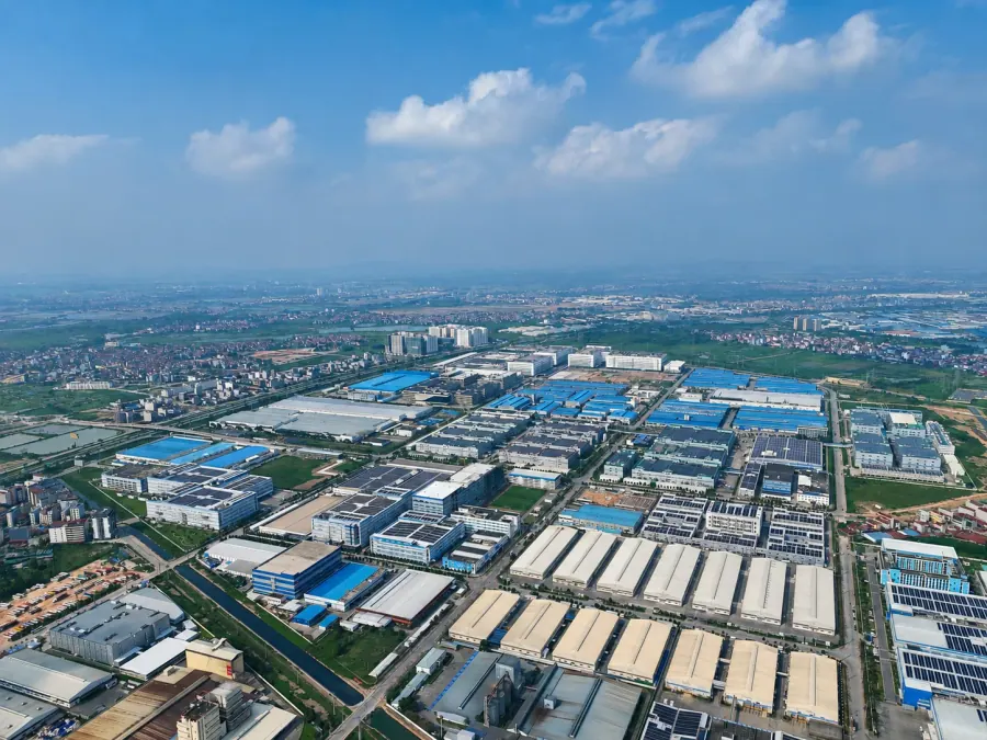 Toàn cảnh khu công nghiệp Quang Châu