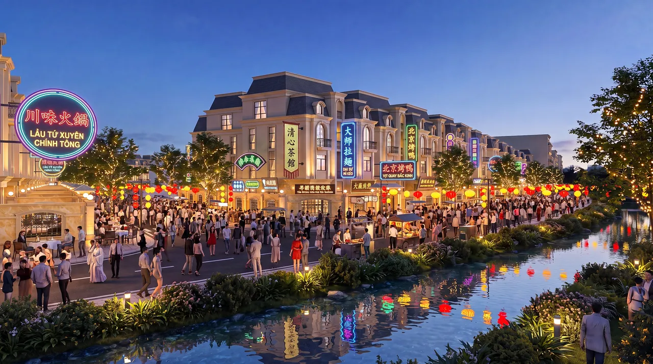 Tuyến phố ẩm thực tại Khang Phát Century
